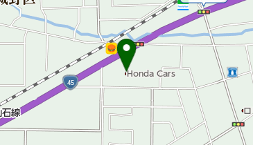 Honda Cars宮城中央高砂店の地図画像