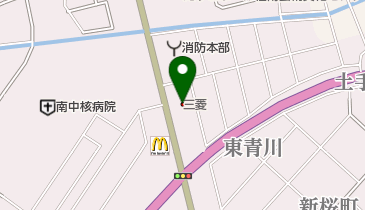 宮城三菱自動車販売大河原店の地図画像