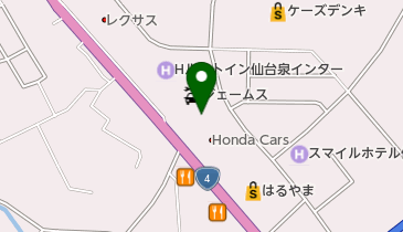 スズキ自販宮城スズキアリーナ泉インターシティの地図画像