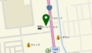 ガリバー古川店の地図画像