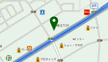 ガリバーLIBERALA仙台港の地図画像