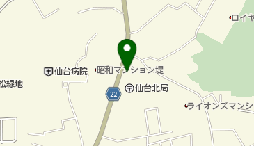 YOU SHOPバイカーズの地図画像