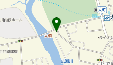 ハヤサカサイクル大手町店の地図画像