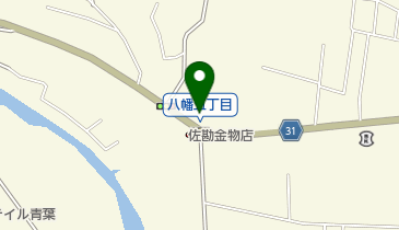 ハヤサカサイクル八幡町店の地図画像