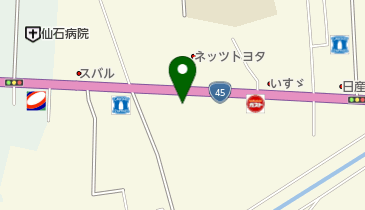 レッドバロン石巻の地図画像