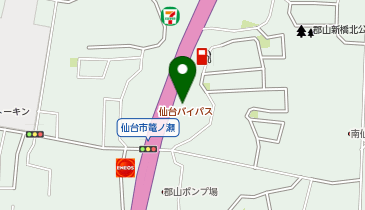 YSP仙台の地図画像