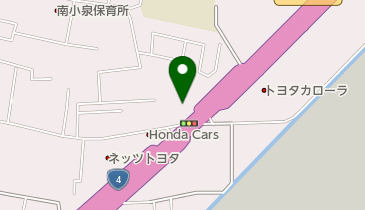 BMW若林の地図画像