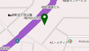 ジープ仙台の地図画像