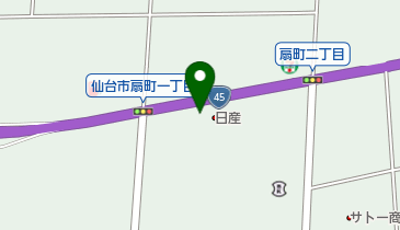 ルノー仙台東の地図画像
