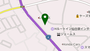 マセラティ仙台の地図画像