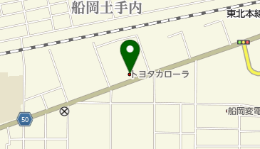 宮城トヨタ自動車MTG柴田の地図画像