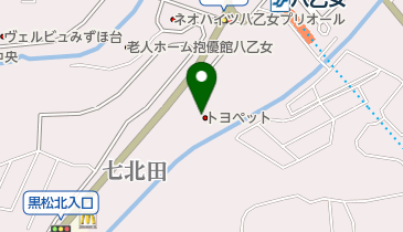 仙台トヨペット八乙女店の地図画像