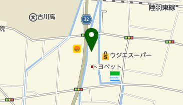 仙台トヨペット古川店の地図画像