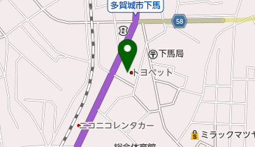 仙台トヨペット塩釜店の地図画像