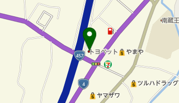 仙台トヨペット白石蔵王店の地図画像