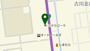 宮城トヨタ自動車カローラ古川の地図画像