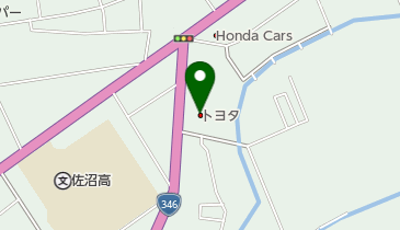 宮城トヨタ自動車MTG佐沼の地図画像