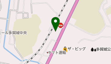 宮城トヨタ自動車多賀城店の地図画像