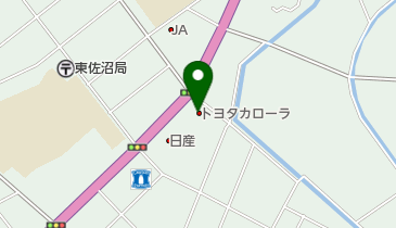 宮城トヨタ自動車カローラ迫の地図画像