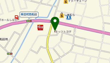 ネッツトヨタ仙台柴田の地図画像