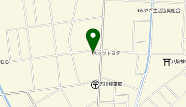 ネッツトヨタ仙台古川の地図画像