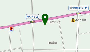 日産サティオ宮城本社店中古車の地図画像