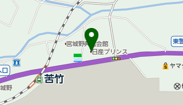 日産プリンス宮城苦竹中古車センターの地図画像