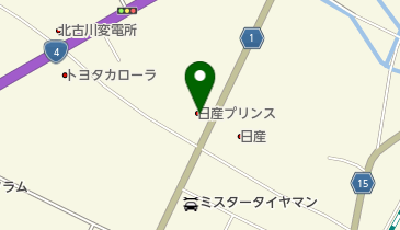 日産プリンス宮城古川中古車センターの地図画像