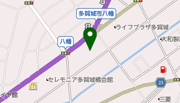 日産プリンス宮城多賀城中古車センターの地図画像