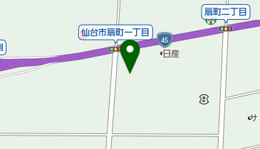 宮城日産カートピア扇町の地図画像