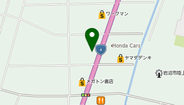 スバル東北岩沼店の地図画像