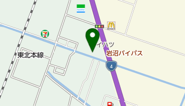 宮城ダイハツ販売岩沼店の地図画像
