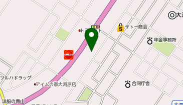 宮城ダイハツ販売大河原店の地図画像