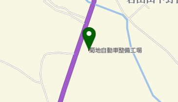 宮城ダイハツ販売ダイハツ岩出山菊地自動車整備工場の地図画像