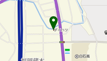 宮城ダイハツ販売ダイハツ白石ネッツトヨタ仙台の地図画像