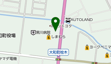 宮城ダイハツ販売ダイハツとみや大和ネッツトヨタ仙台の地図画像