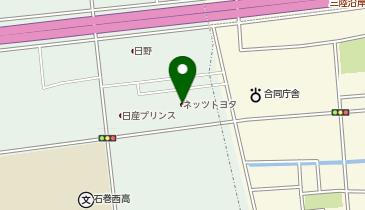 宮城ダイハツ販売ダイハツ石巻港インターネッツトヨタ仙台の地図画像