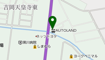 AUTOLAND大和の地図画像