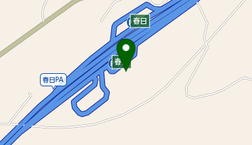 松屋春日PA(上り線)店の地図画像