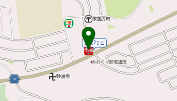 すき家仙台加茂店の地図画像