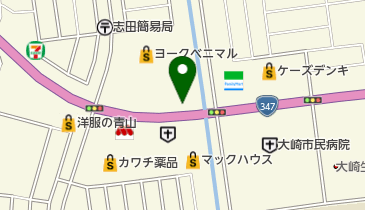 平禄寿司宮城大崎古川南店の地図画像