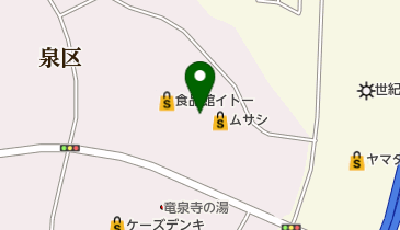 チェントペルチェント仙台泉店の地図画像
