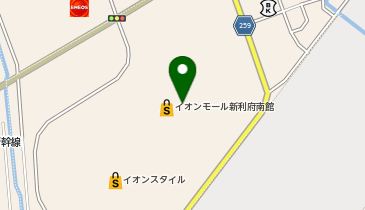さぼてんイオンモール新利府南館店の地図画像