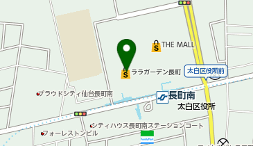 がってん寿司ララガーデン長町店の地図画像