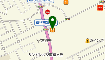 COCO&rsquo;S富谷店の地図画像