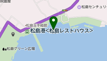 県立自然公園松島の地図画像