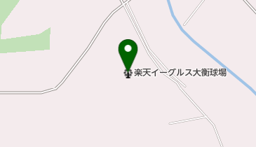 楽天イーグルス大衡球場の地図画像