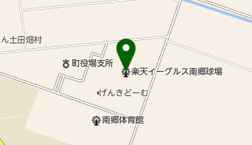 楽天イーグルス南郷球場の地図画像