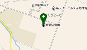 南郷体育館の地図画像