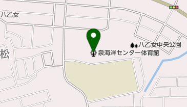 仙台市泉海洋センター体育館の地図画像